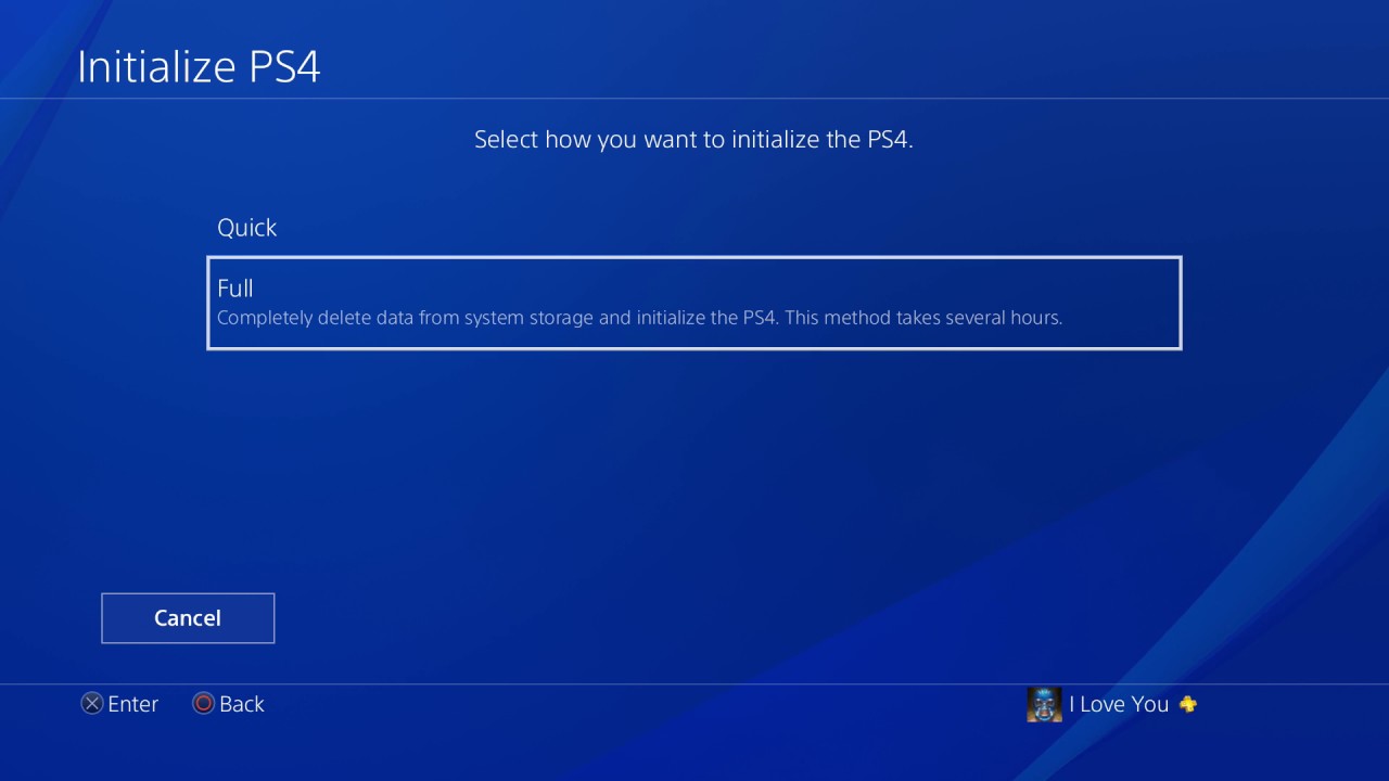 How to DELETE EVERYTHING ON PS4!