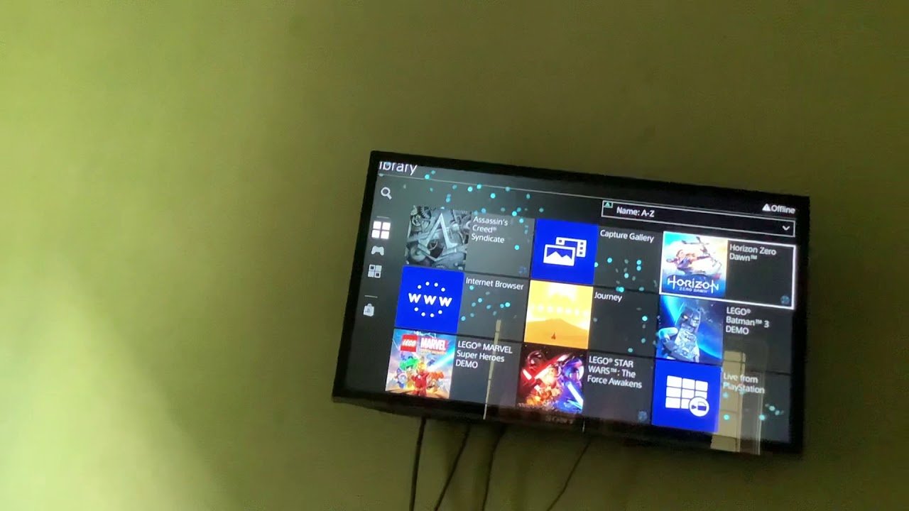 How to delete games or apps in PS4