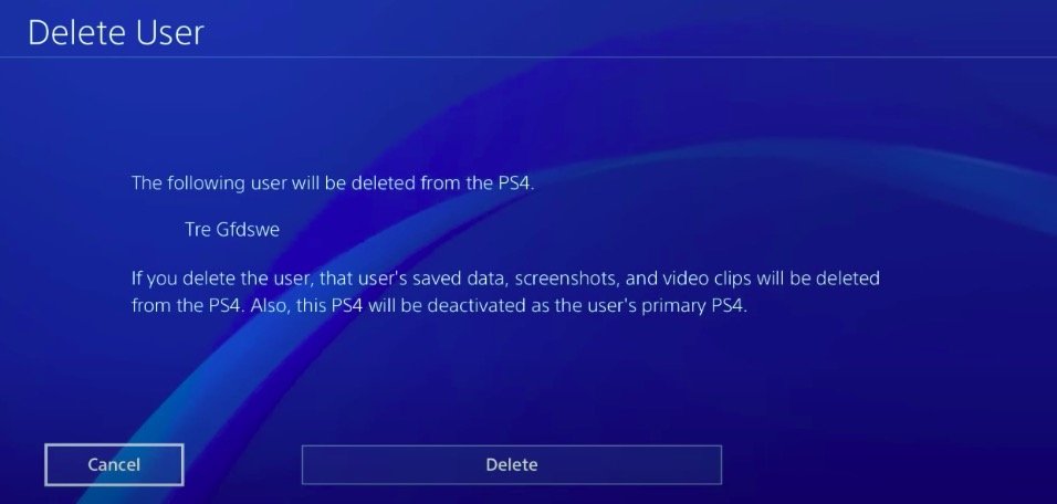 How to Delete User Account on Ps4: Step by Step Guide ...