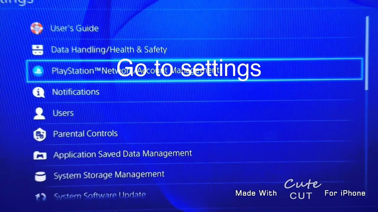 How to delete users (ps4)