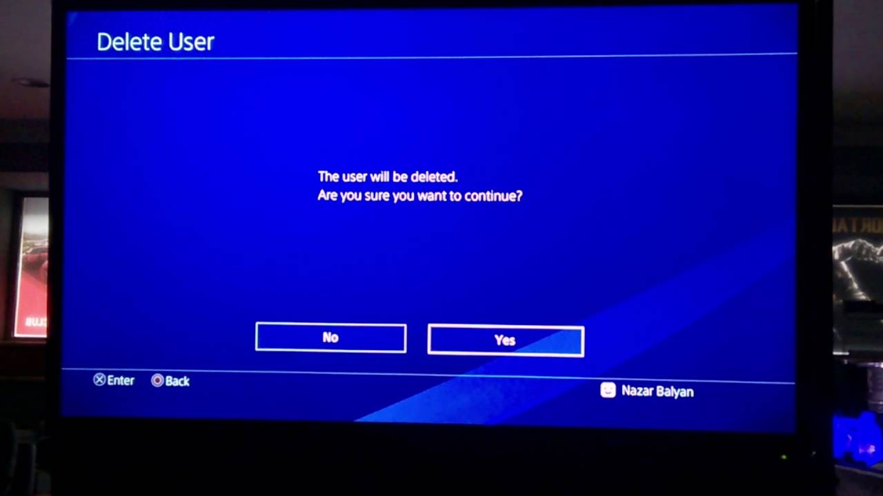 How to delete your psn account from another ps4 ...