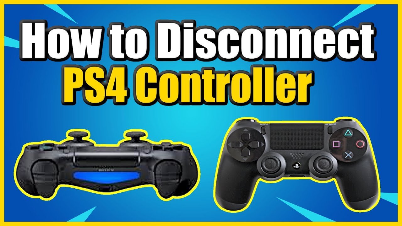 How to DISCONNECT PS4 Controller From Playstation 4 ...