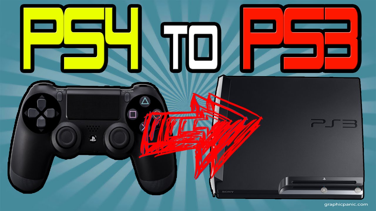 How To Easily Connect PS4 Controller to PS3 Console ...