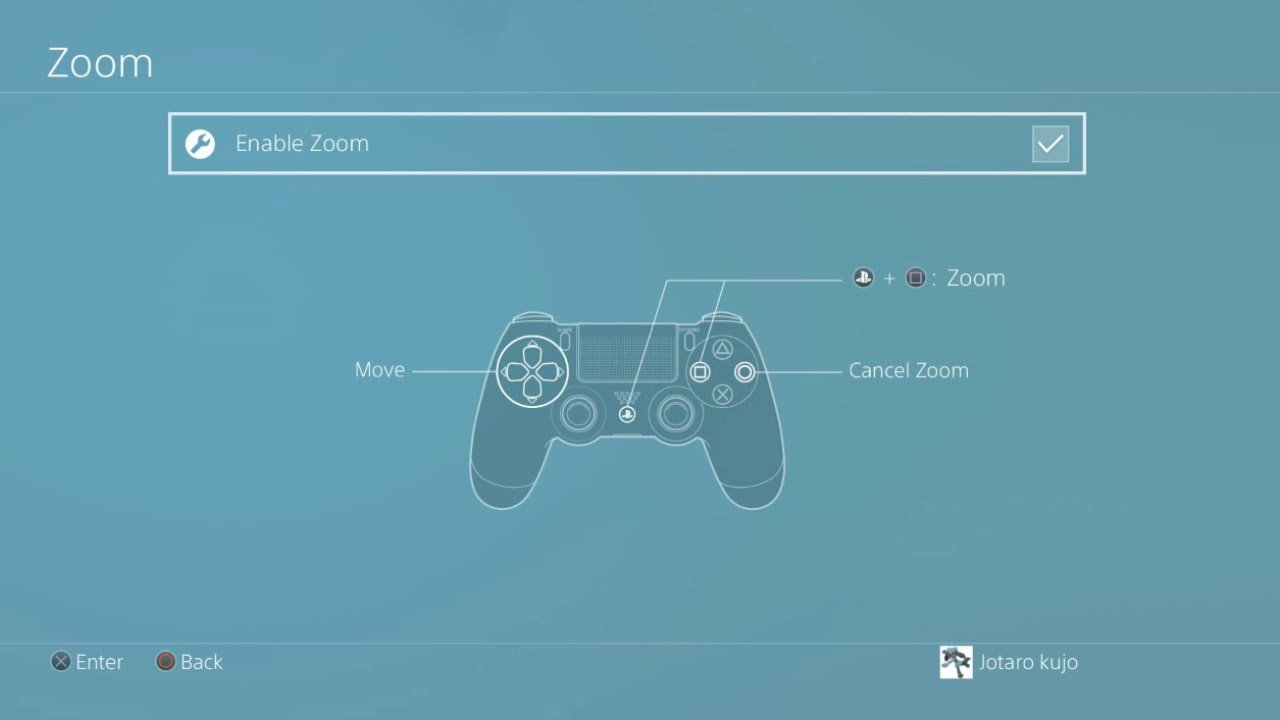 How to enable Zoom on your PS4