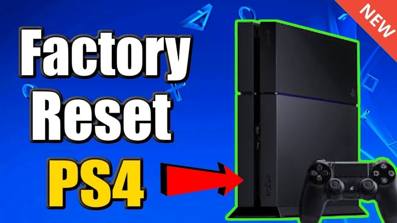 How To Factory Reset A Ps4 Without Deleting Any Data 2020 ...