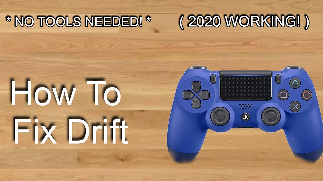 How To Fix Controller Drift Fast Without Tools! ( PS4/XBOX ...