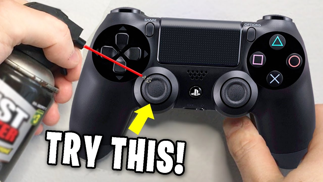 How To Fix Controller Drift PS4! PS4 Analog Stick Drift ...