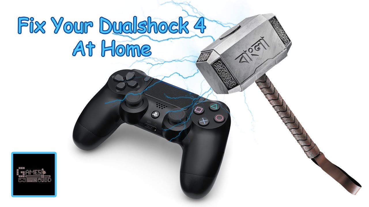 How To Fix PS4 Controller Joystick ll Games Plus BD