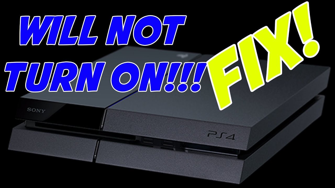 How to fix PS4 Not turning on!!! (Blinking Orange or blue ...