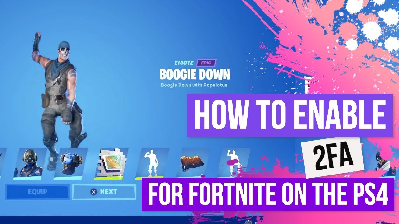 How To Get 2FA In Fortnite PS4 Step By Step
