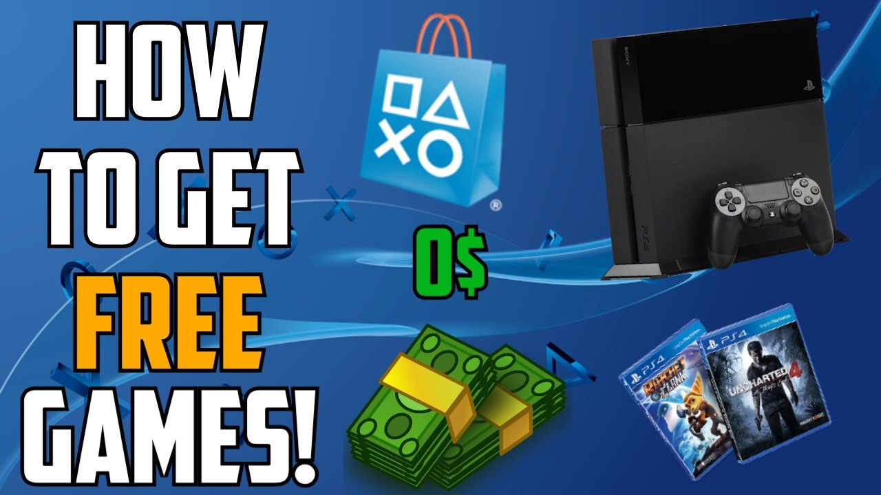 HOW TO GET FREE PS4 GAMES!