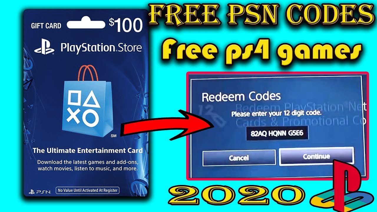 How to get Free PSN Codes 2020