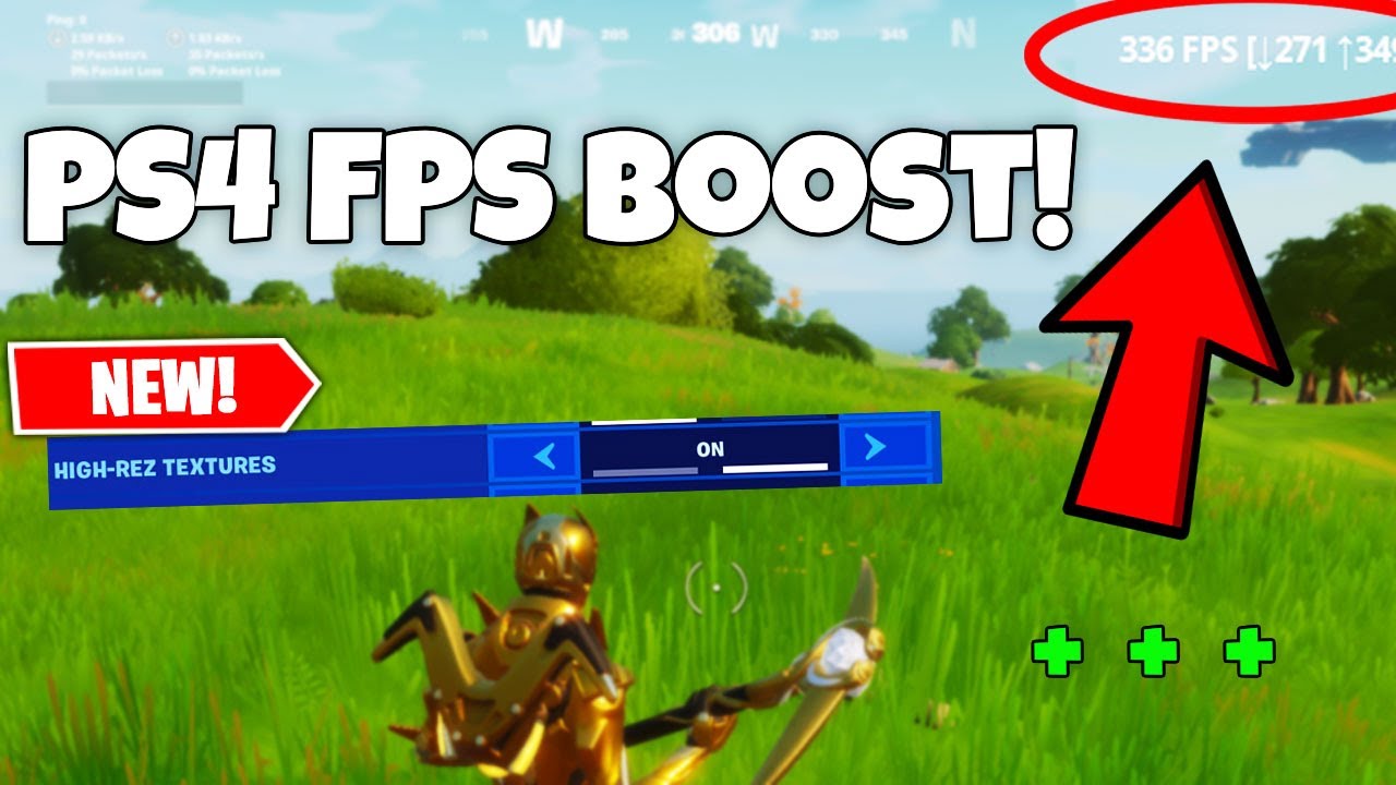 How To Get More FPS In Fortnite PS4 Chapter 2 Season 4 ...