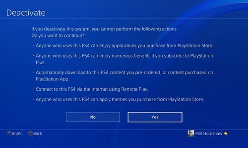 How to get out of safe mode ps4