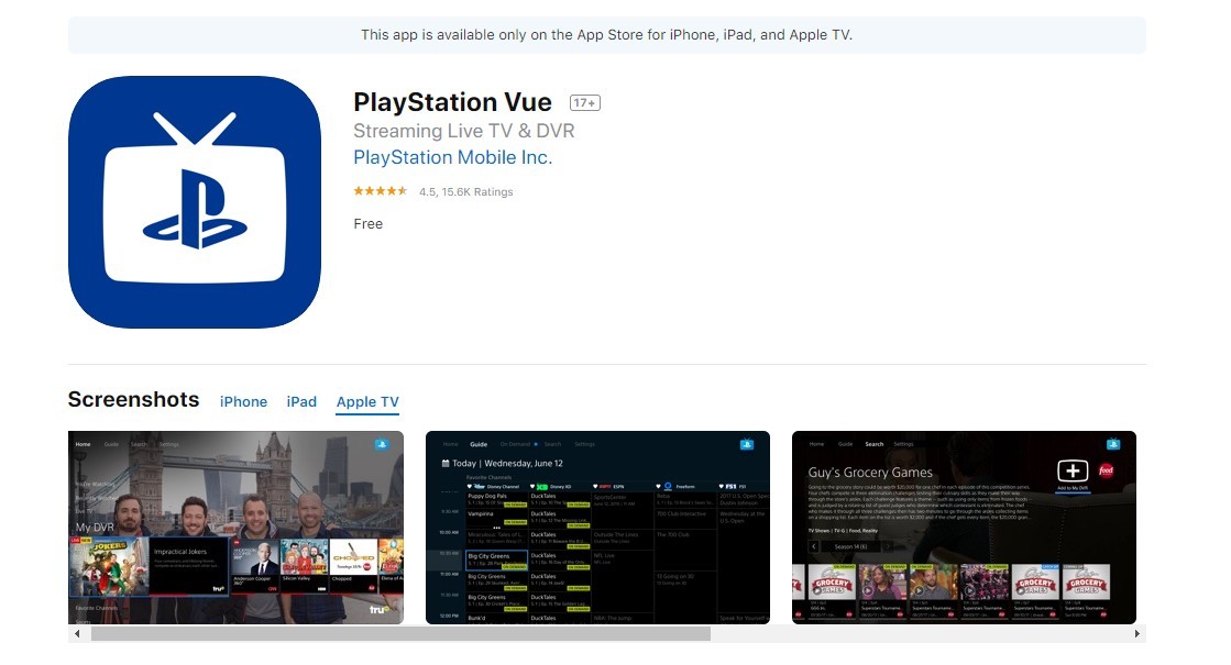 How to Install PlayStation Vue on Apple TV