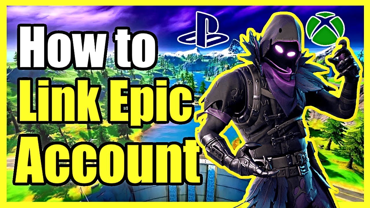 How to LINK FORTNITE Account to EPIC GAMES ACCOUNT on PS4 ...