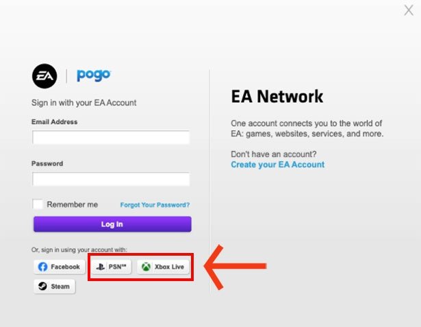 How to link your PSN/Xbox live with an EA account. (Twitch Prime Apex ...