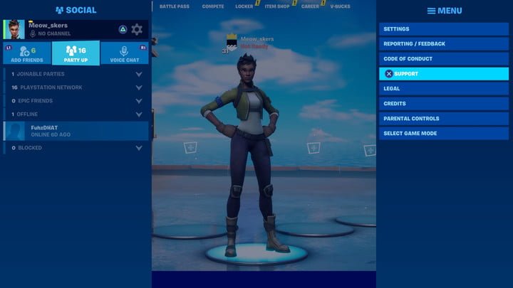 How to Log Out of Fortnite Account on PS4