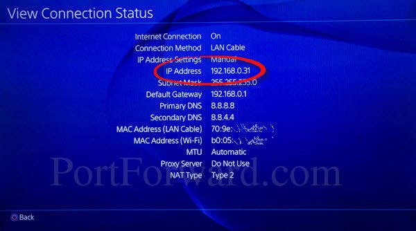 How to Manually Configure a Static IP Address on your PS4 ...