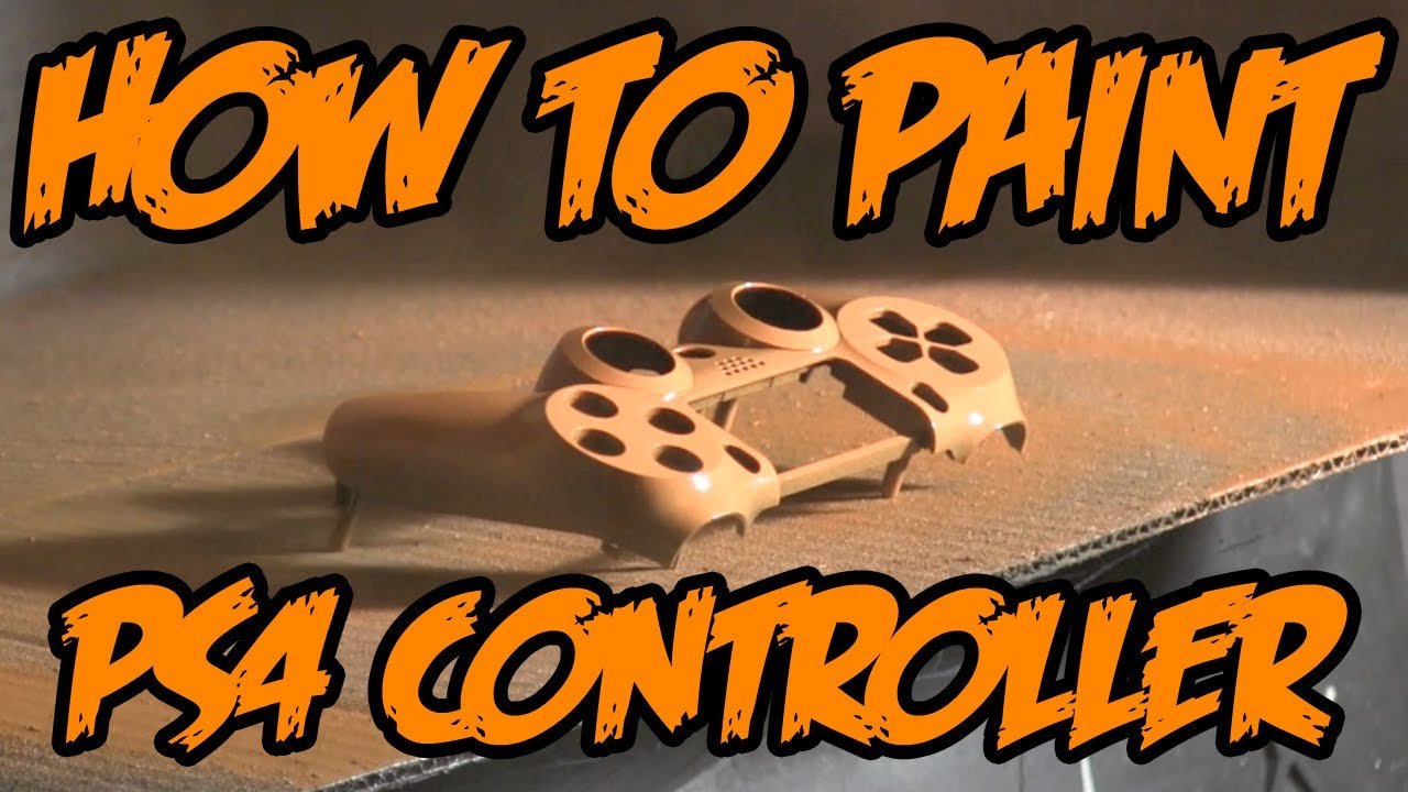 How to Paint a PS4 Controller