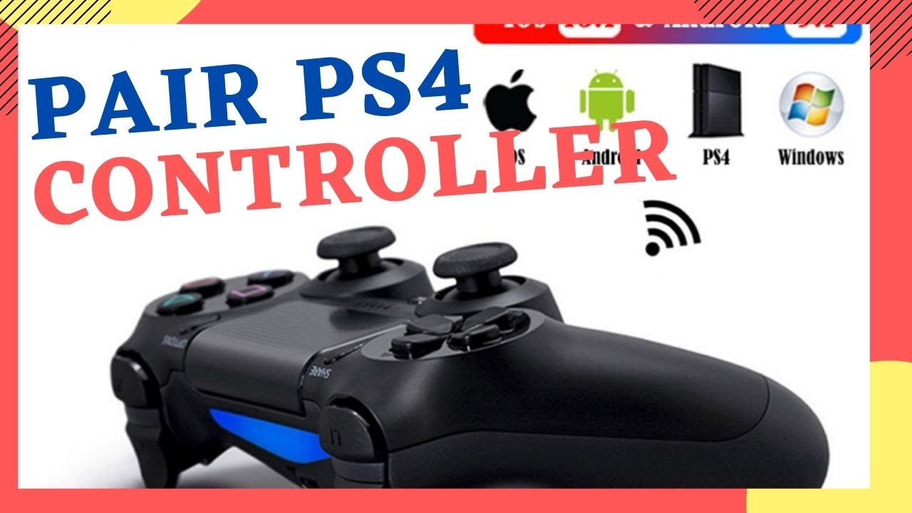 HOW TO PAIR PS4 CONTROLLER TO PRO