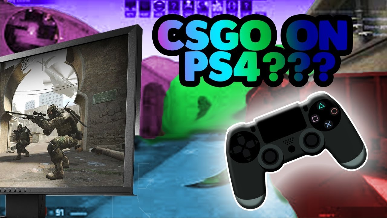HOW TO PLAY CSGO ON PS4.... CONTROLLER EASY!