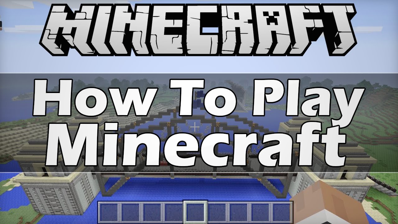 How To Play Minecraft! " PS4 Edition"
