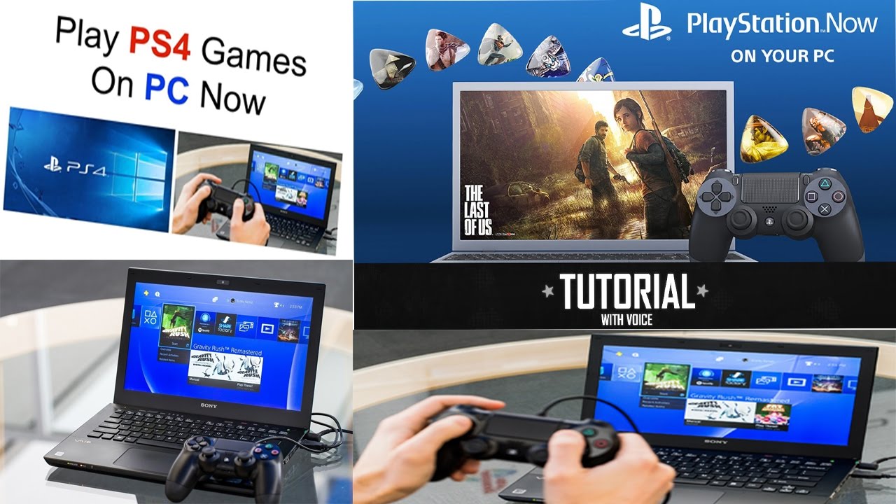 How to Play PS4 Games On Your PC.!!!!!