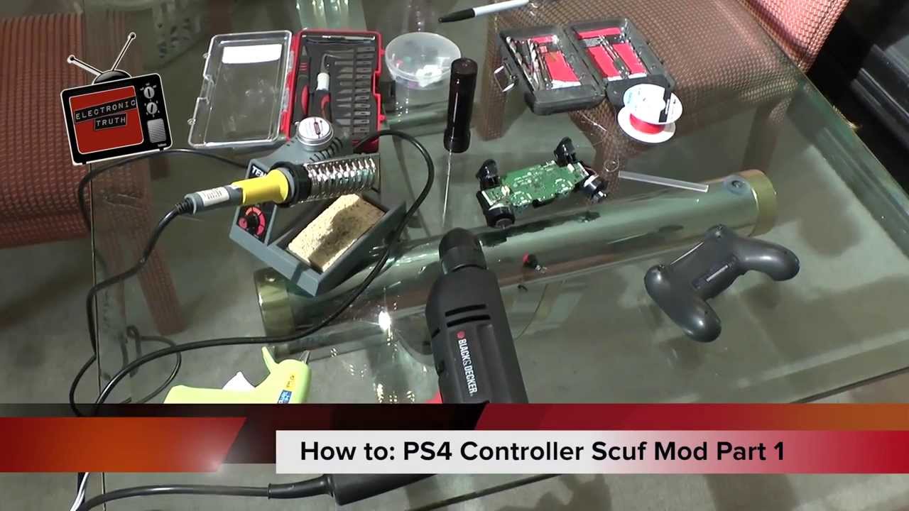 How to: PS4 Controller Scuf Mod Part 1