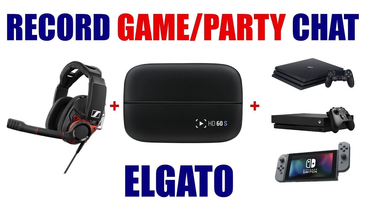 How To Record Game and Party Chat Audio with Elgato Capture HD60 [ PS4 ...