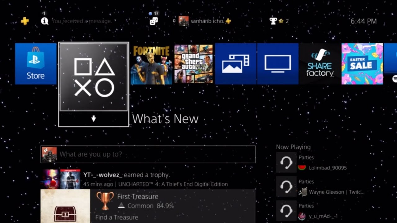 how to record your ps4 home screen without starting a game ...