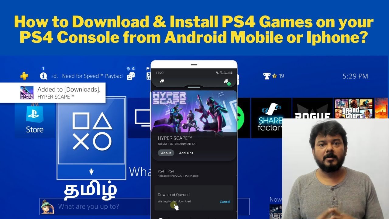 How to Remotely Download &  Install games on PS4 Console ...