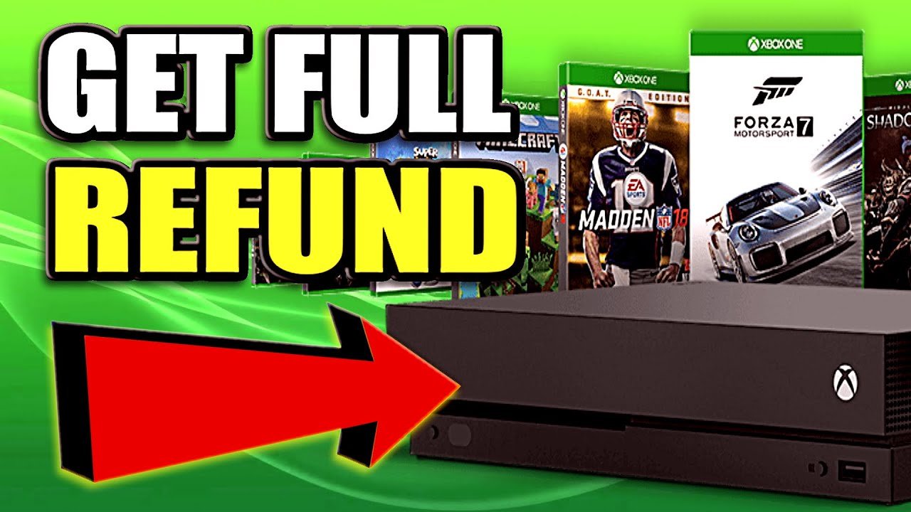 How to REQUEST A FULL REFUND ON XBOX ONE GAMES (Best ...