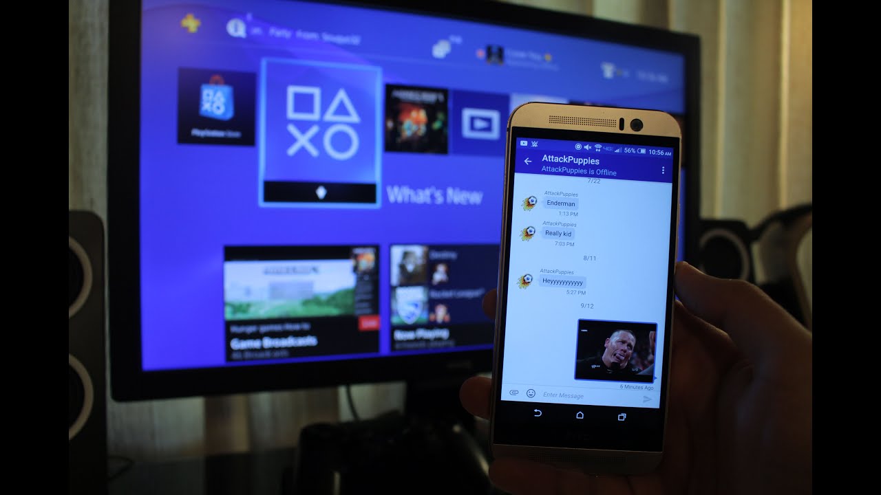 How to Send Pictures from your Phone/Tablet to your PS4 ...