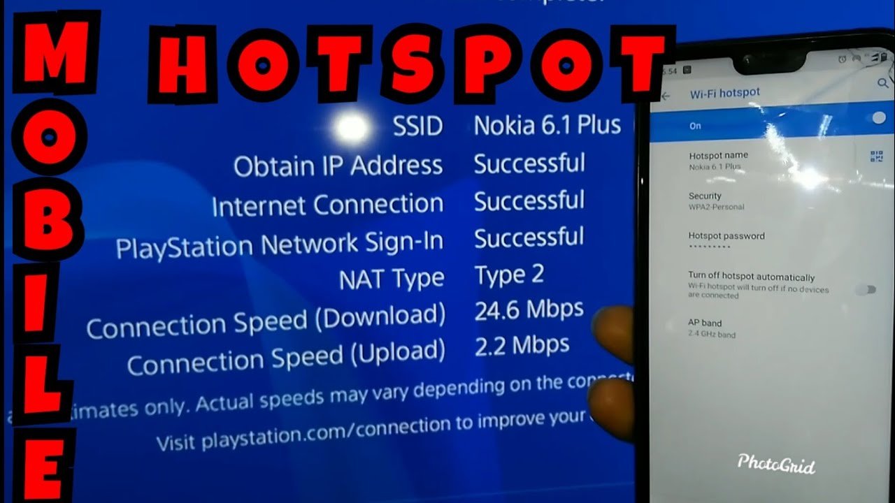 How to Setup PlayStation to Mobile Data Wifi Hotspot ...