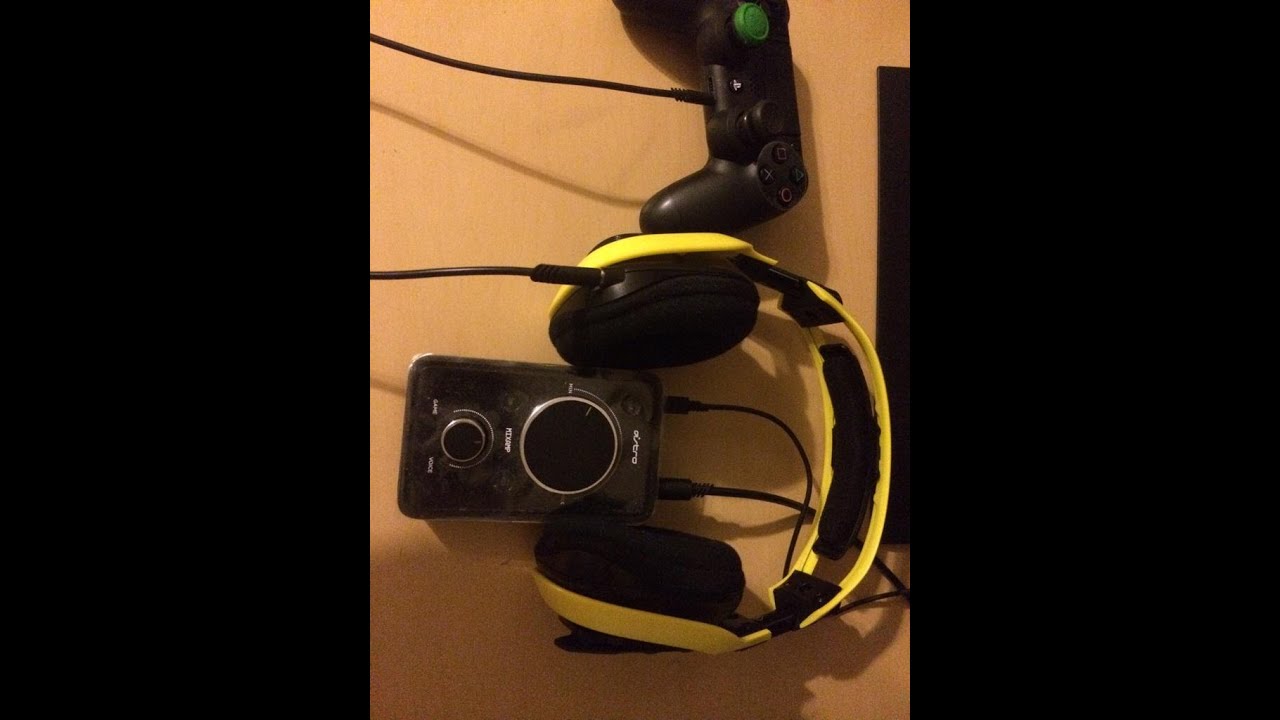 How to Setup your Astro A40 to PS4 (Mixamp and Controller ...