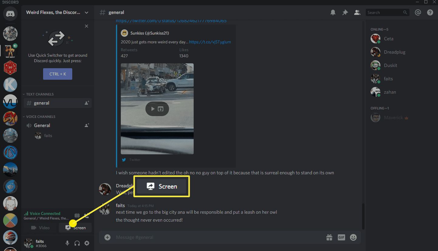 How To Share Gameplay On Discord