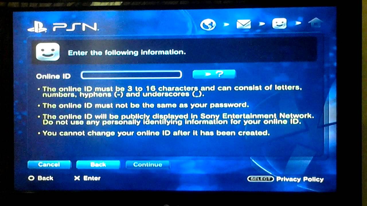 How to sign in to PSN (PS3/PS4)