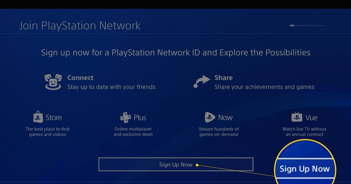 How To Sign Into Playstation Network Ps4 Without Password