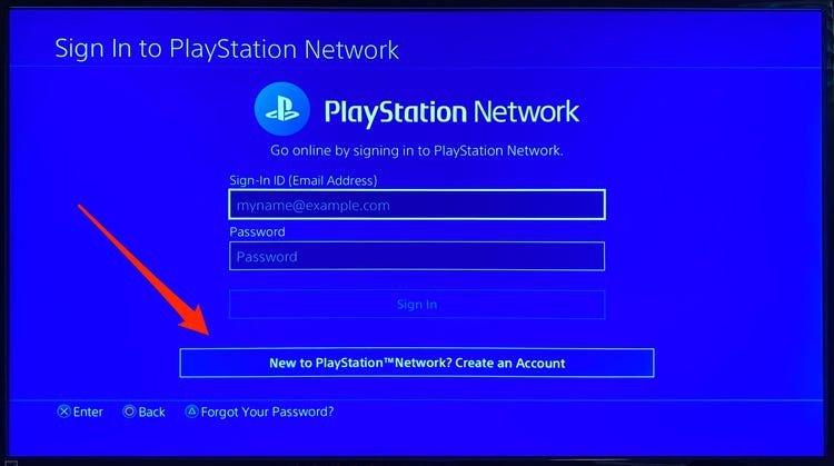 How to sign into playstation network
