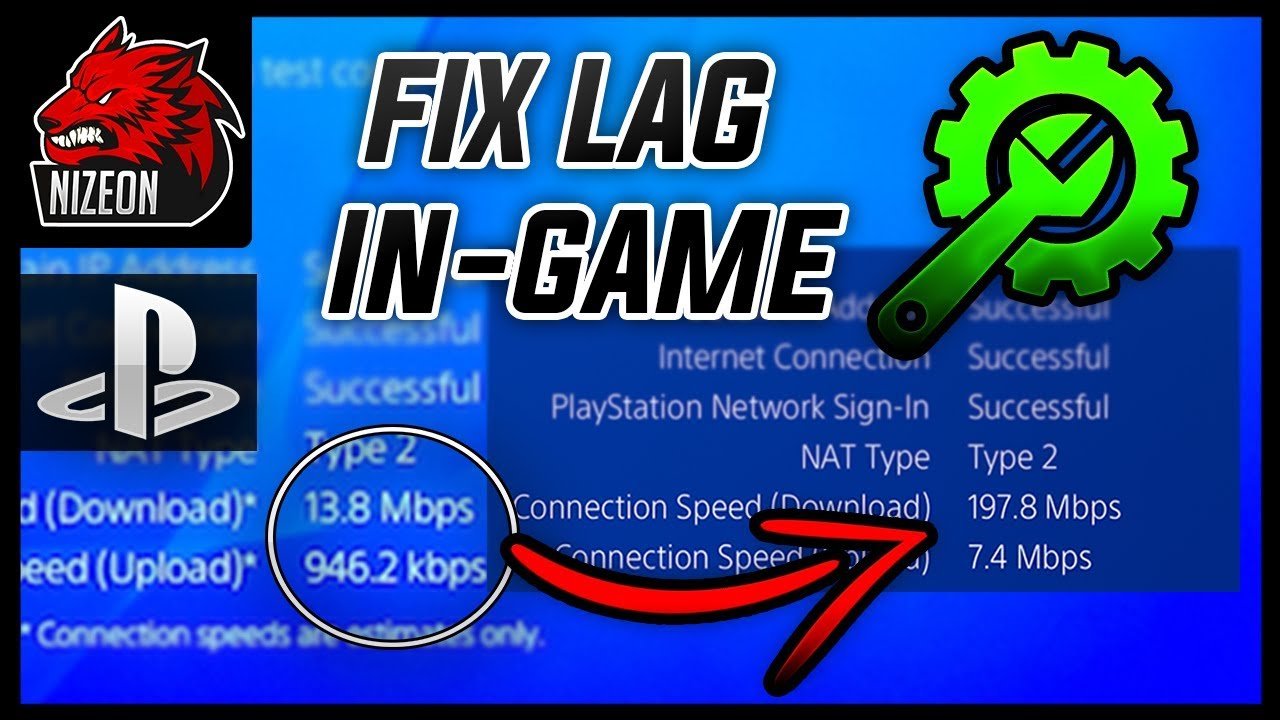 HOW TO STOP LAG ON PS4 (FIX INTERNET CONNECTION SPEED AND ...