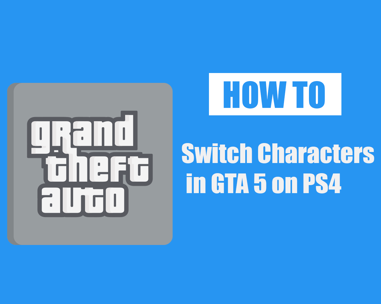 How to Switch Characters in GTA 5 on PS4