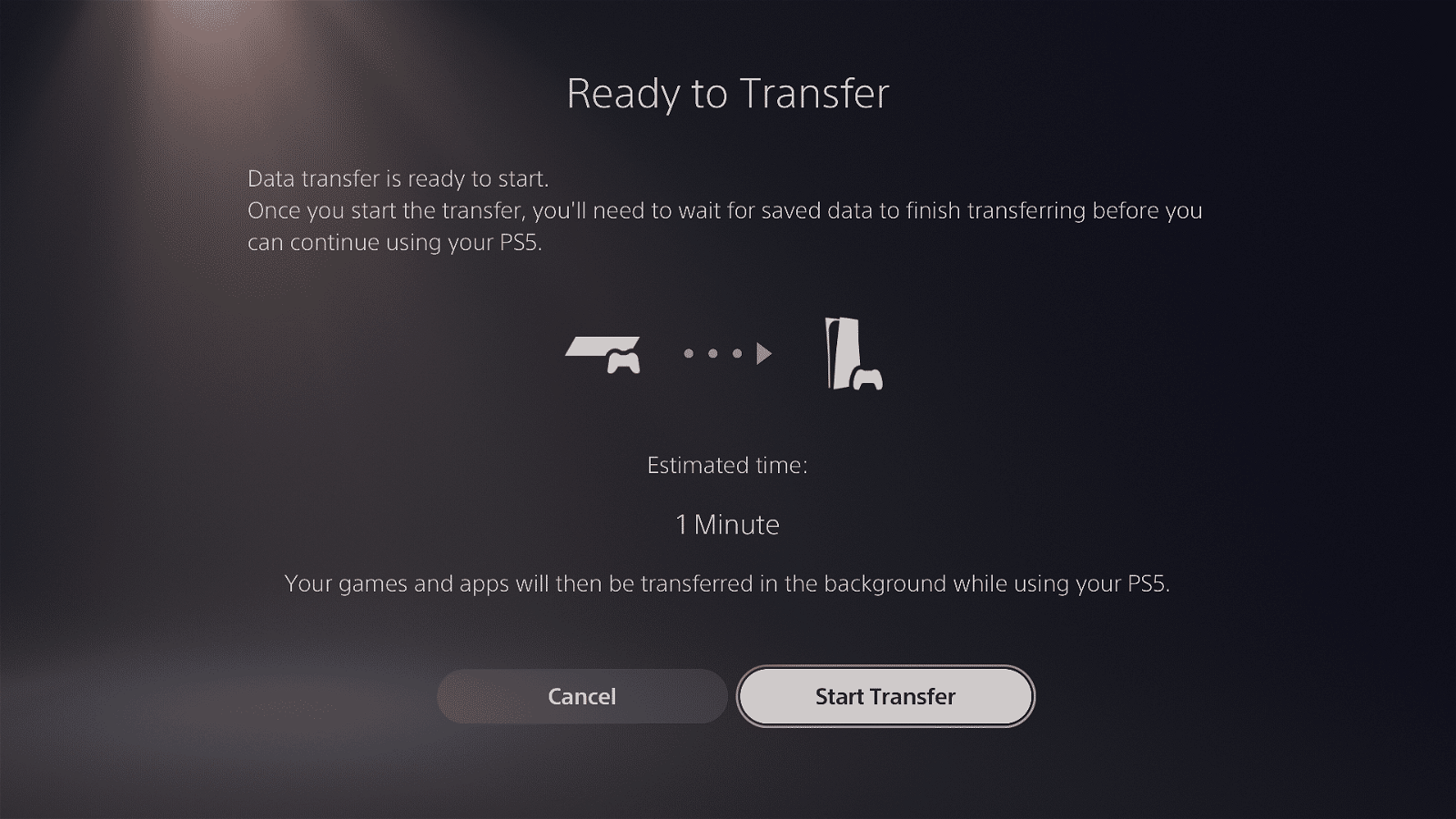 How to transfer your PS4 games to the PS5 over A Network
