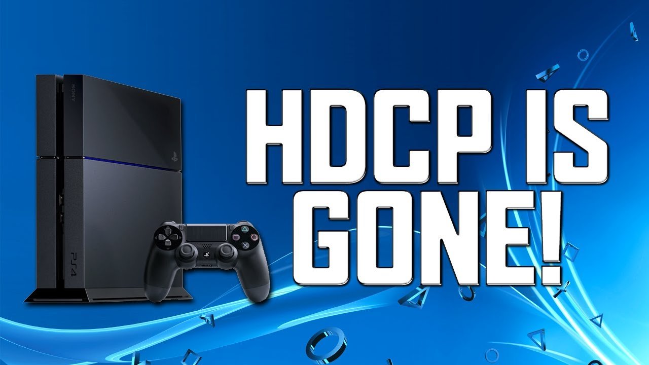 How To Turn off HDCP on PS4