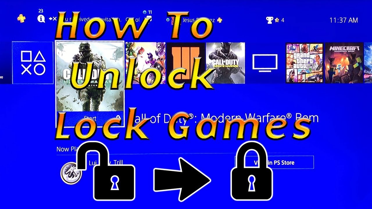 How to Unlock Locked Games on PS4 Gameshare 2020 STILL WORKING
