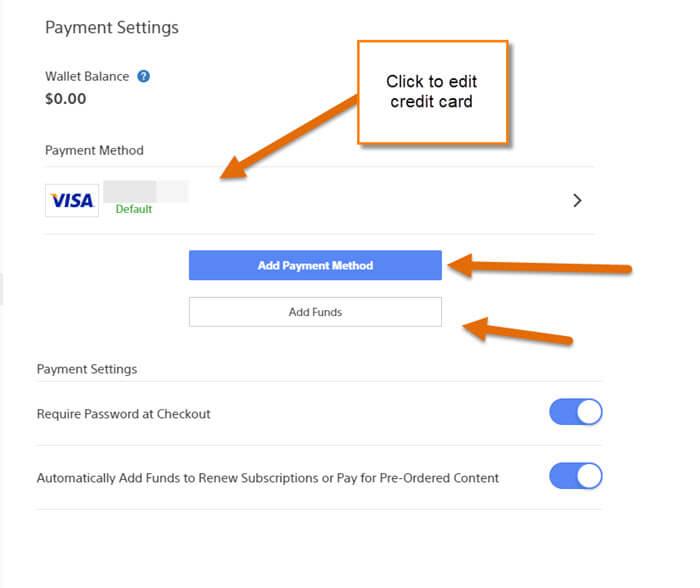 How To Update PlayStation Payment Method