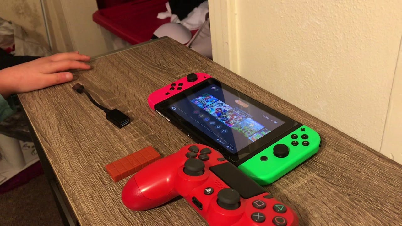 How to use a ps4 controller on Nintendo switch