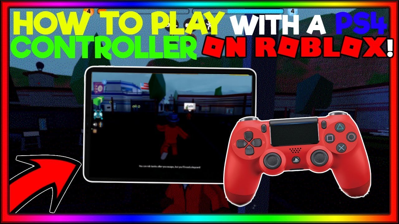 HOW TO USE A PS4 CONTROLLER ON ROBLOX MOBILE! (Bluetooth Controllers ...