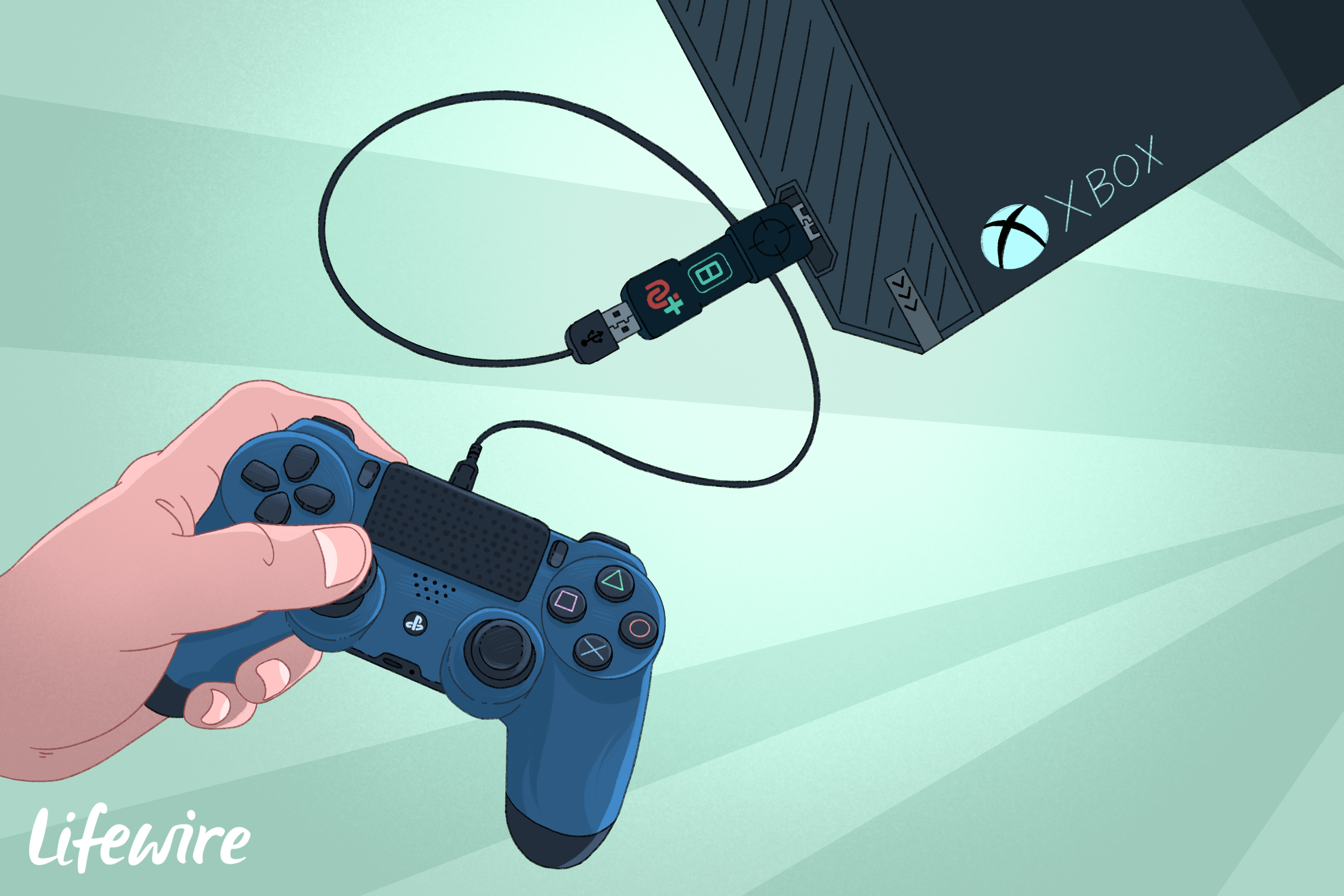 How to Use a PS4 Controller on Xbox One
