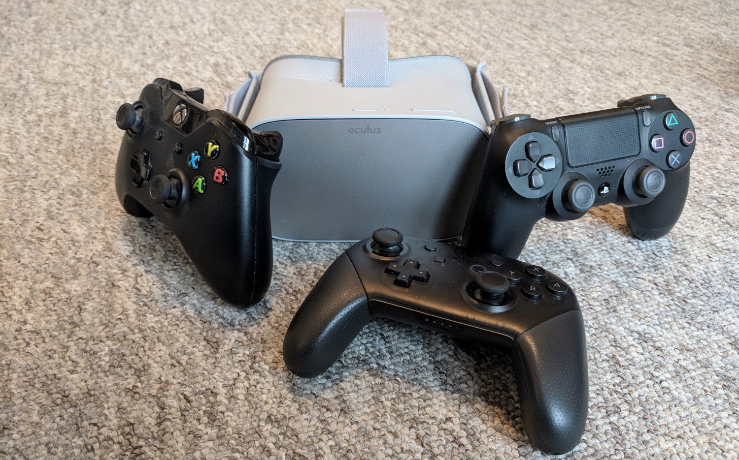 How To Use A PS4, Switch Or Xbox One Controller With Oculus Go